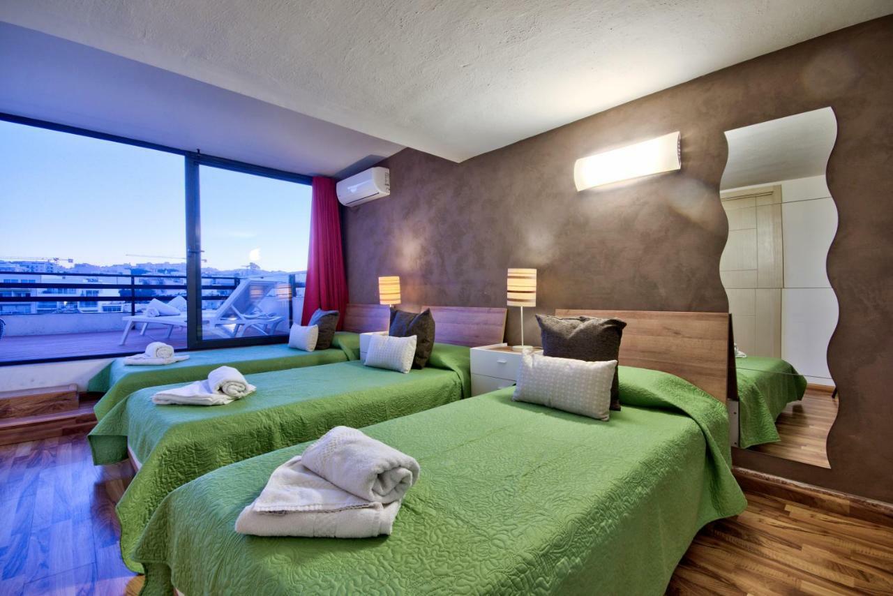 Spinola Court - Stunning Seaview Apartment & Penthouse On Spinola Bay By Shortletsmalta San Julián Exterior foto