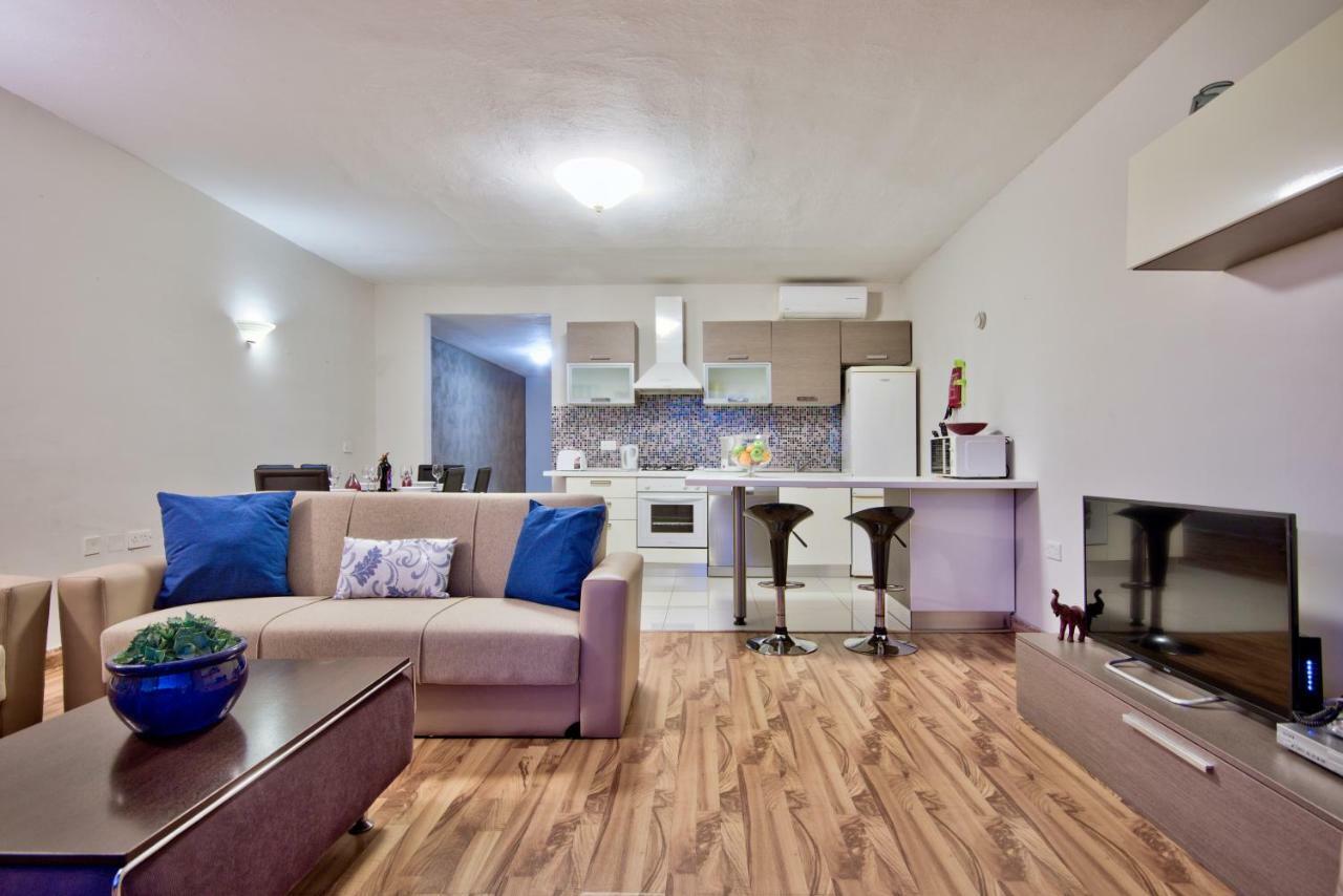 Spinola Court - Stunning Seaview Apartment & Penthouse On Spinola Bay By Shortletsmalta San Julián Exterior foto